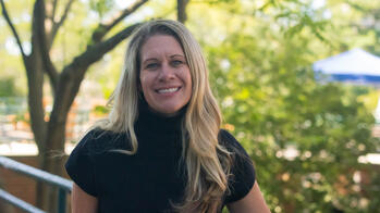 photo of a woman smilinge