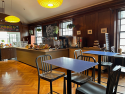 interior shot of watermark cafe
